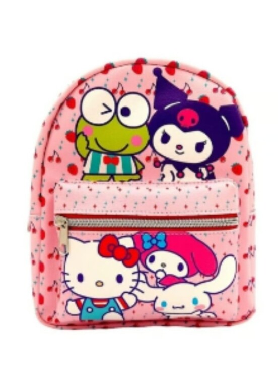 Hello Kitty Handbags - Hello Kitty and Friends Mini Backpack Sanrio Kawaii Cartoon Kids Y2k Kids